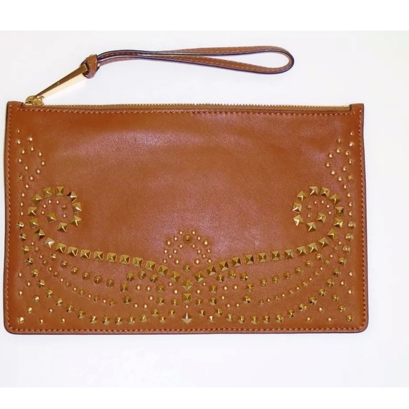 Michael Kors - Rhea studded pouch in lambskin - Picture 3 of 7